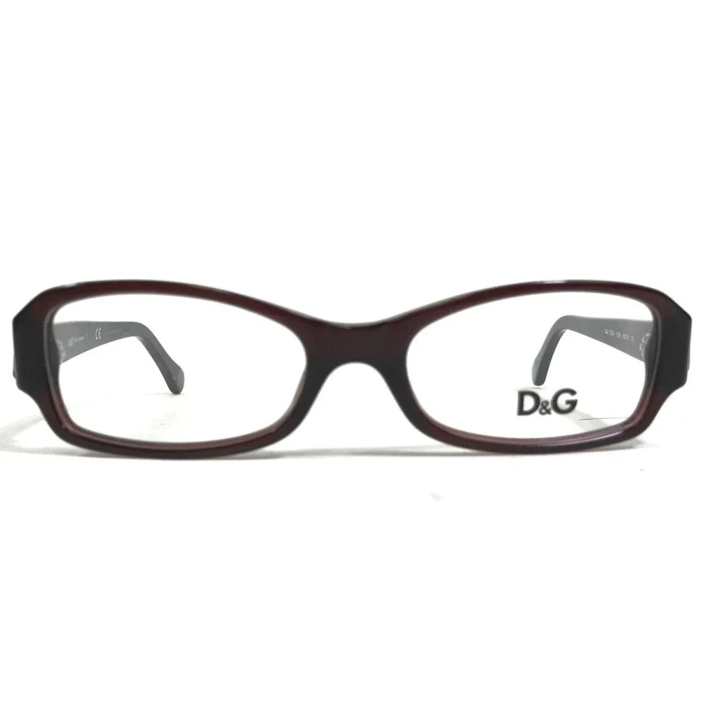 Dolce & Gabbana Petite Eyeglasses Frames DG1206 1839 Brown Square 48-16-130